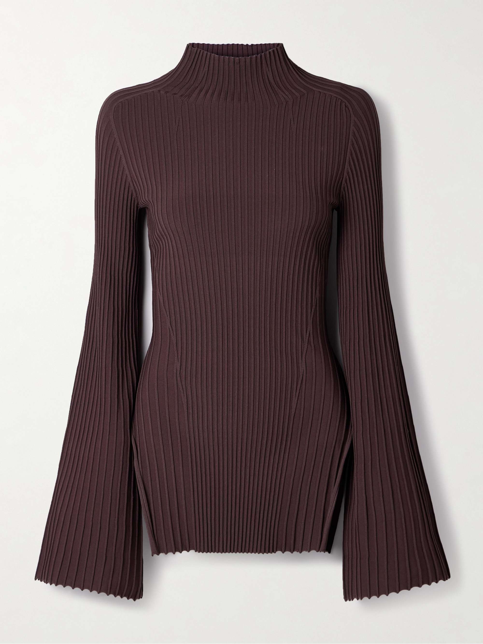 Gaia Ribbed-Knit Top