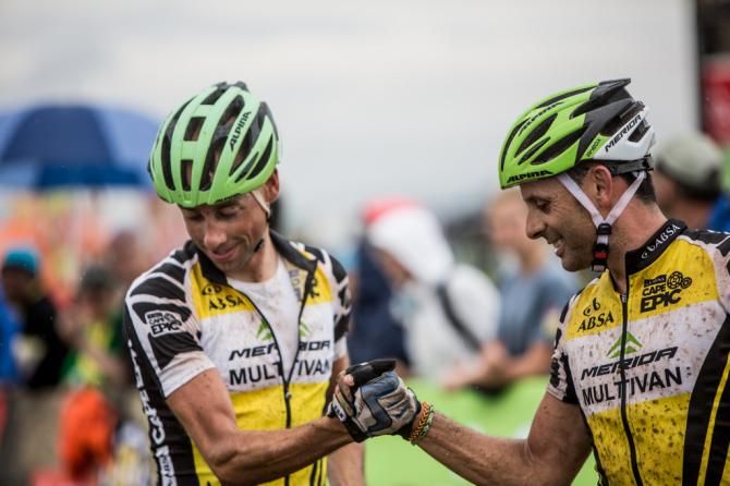 Rudi Von houts and Jose Hermida lost over an hour today
