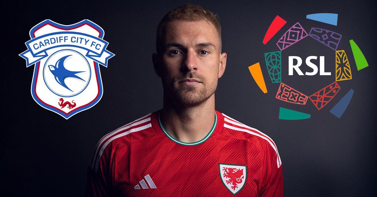 Aaron Ramsey of Wales poses during the official FIFA World Cup Qatar 2022 portrait session on November 16, 2022 in Doha, Qatar.