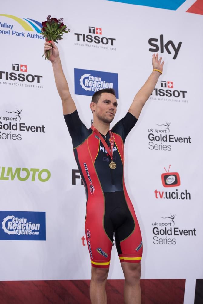 Eloy Teruel Rovira won gold in the men's points race