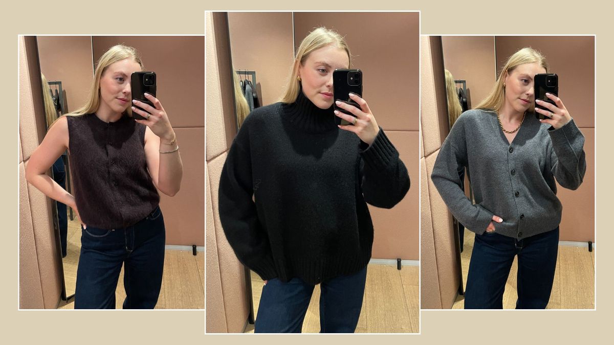 I Just Tried On Every COS Cashmere Knit—These 7 Instantly Elevated My Wardrobe