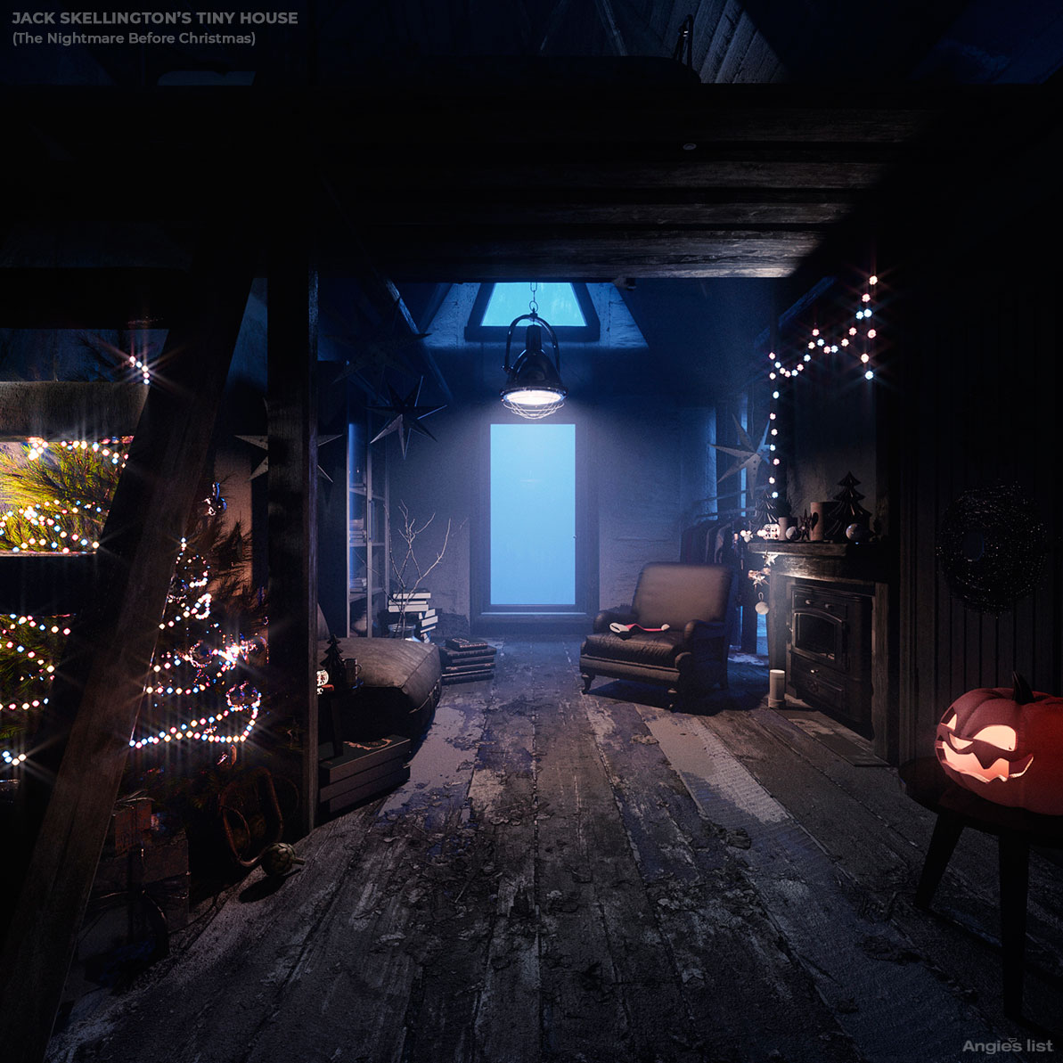Disney characters' homes reimagined as Tiny Houses