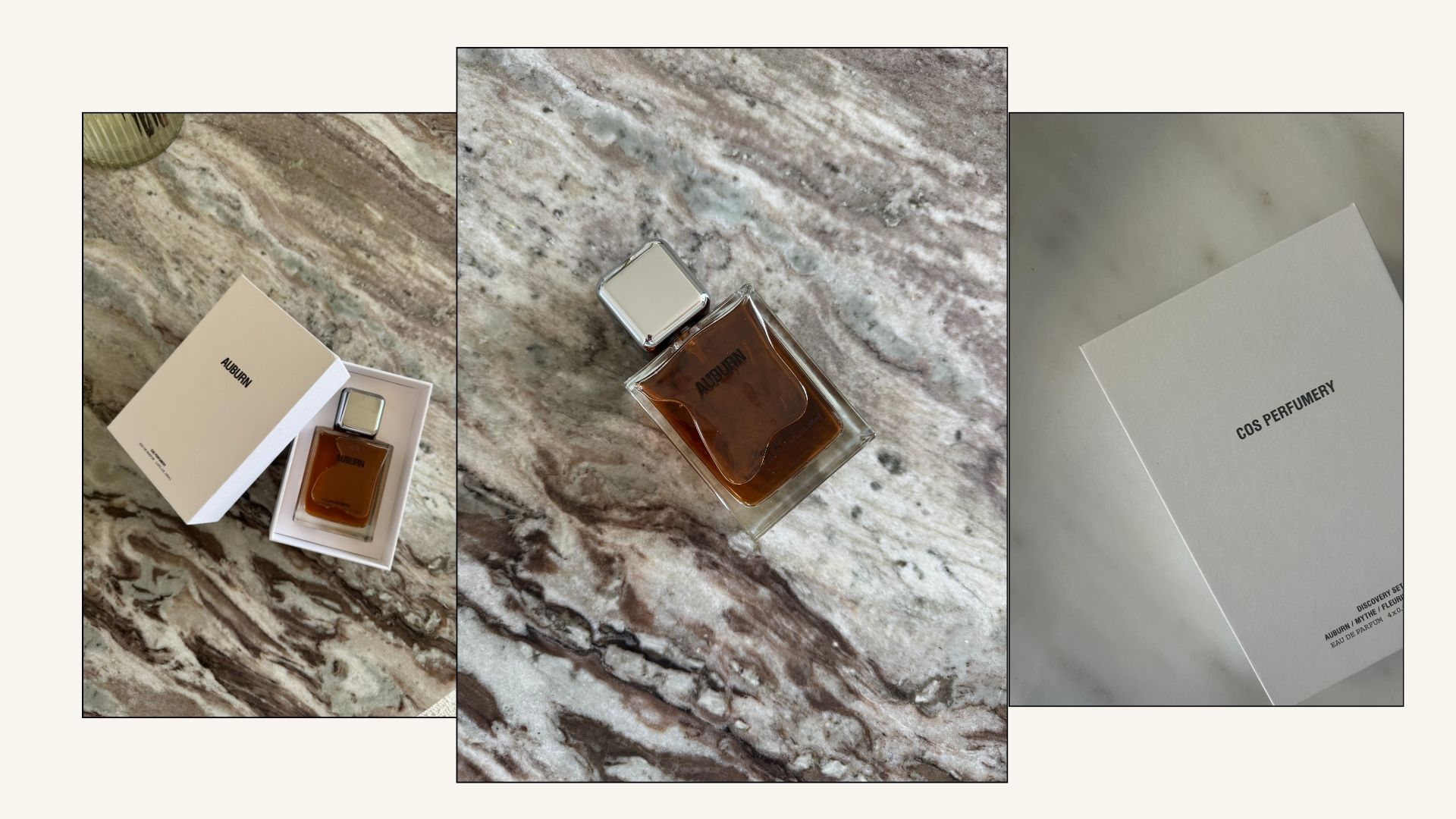 Junior beauty editor Grace Lindsay and beauty editor Eleanor Vousden testing Cos perfumes