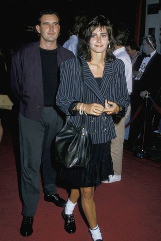 best red carpet looks of the 80s - courtney cox