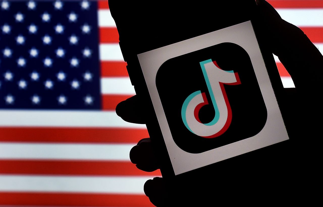 The TikTok logo