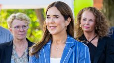 Queen Mary of Denmark attends the opening of Headspace Tårnby on August 13, 2025 in Tårnby