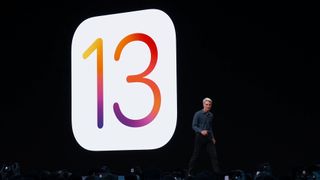 Apple's Craig Federighi shows off iOS 13 last June