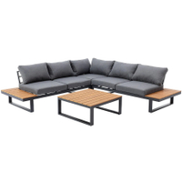 Aireal aluminum sofa seating set, Overstock