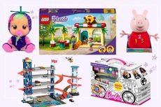 A selection of items on offer in the Tesco toy sale