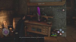 Hogwarts Legacy Fwooper feather steal