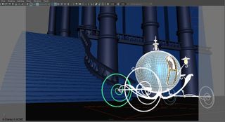 3D model of Cinderella's carriage