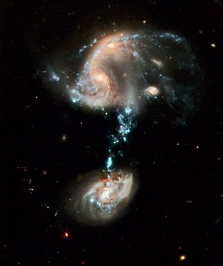 Hubble Photographs Cosmic Fountain
