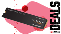 The WD_BLACK SN850X floats in the new funky PCG deal void.