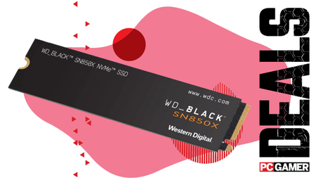 The WD_BLACK SN850X floats in the new funky PCG deal void.