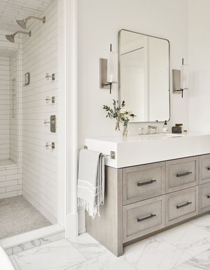 White bathroom tile ideas: 10 bathroom ideas with white tiles