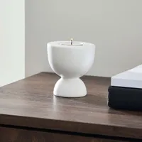 Elements White Tealight Holder |&nbsp;£3 at Dunelm