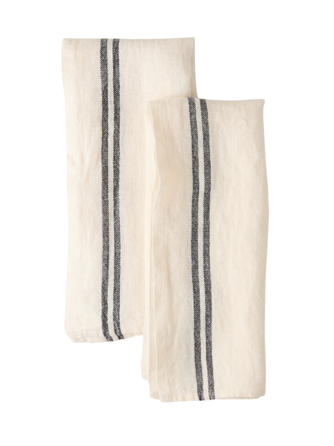 Striped French Linen Towels
