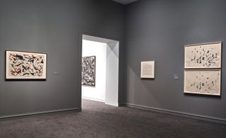 the exhibition hones in on a crucial period of Pollock’s career