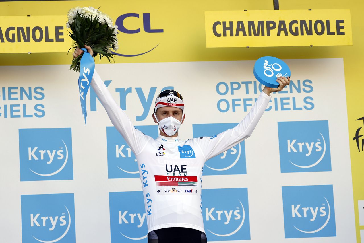 Tour de France 2020 - 107th Edition - 19th stage Bourg-en-Bresse - Champagnole 166,5 KM - 18/09/2020 - Tadej Pogacar (SLO - UAE - Team Emirates) - photo POOL/BettiniPhoto&Acirc;&copy;2020