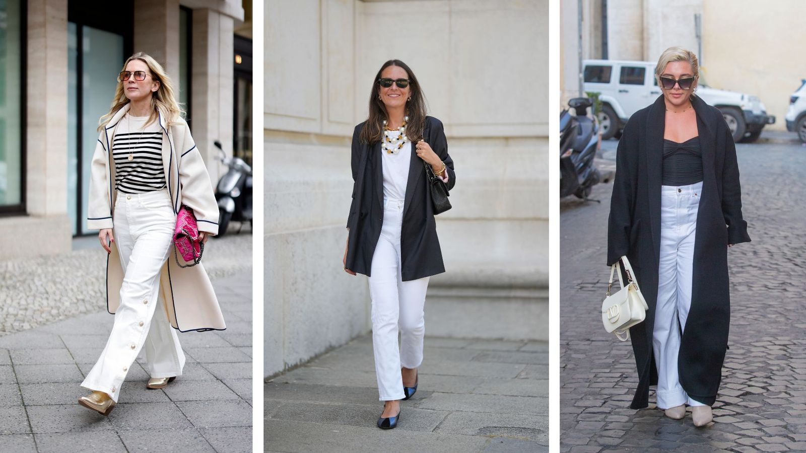 White jeans outfits: how to wear light denim all year round | Woman & Home