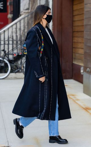 Kendall Jenner is seen in NoHo on March 22, 2021 in New York City.