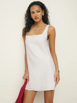 Reformation Cami Linen Dress