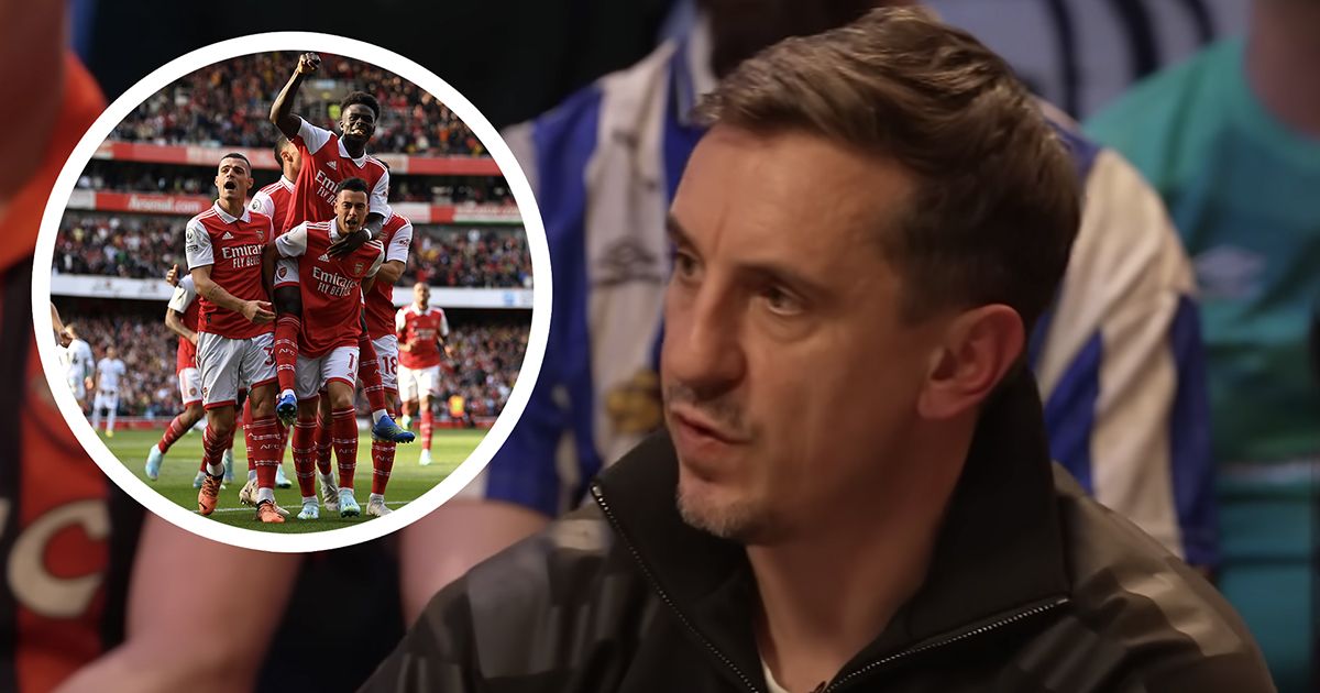 Gary Neville discusses Arsenal and their title chances on Sky Sports&#039; The Overlap