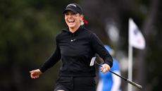 Rachel Heck celebrates Stanford's victory in the women's NCAA Division I Championship