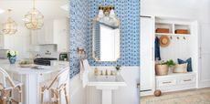 east coast bicoastal design home blue and white