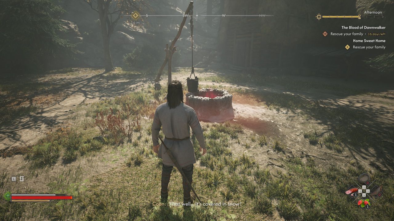 Blood of Dawnwalker Home Sweet Home - Approaching the well