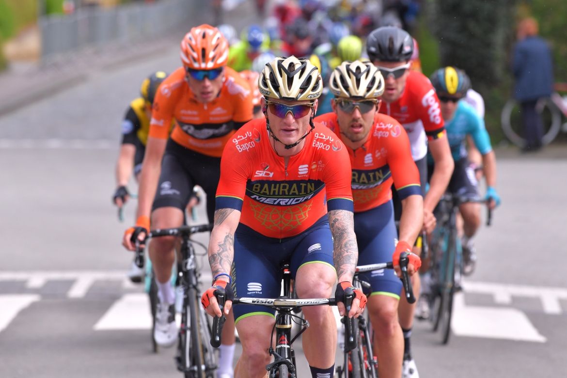 Bahrain-Merida tried to set up Sonny Colbrelli for a repeat win but fell short