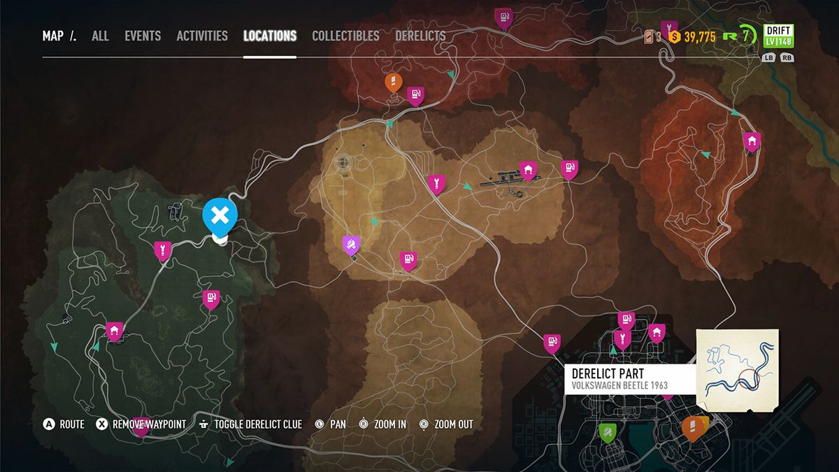 5: VW Beetle - Need for Speed Payback Derelict location guide - Page 5 ...