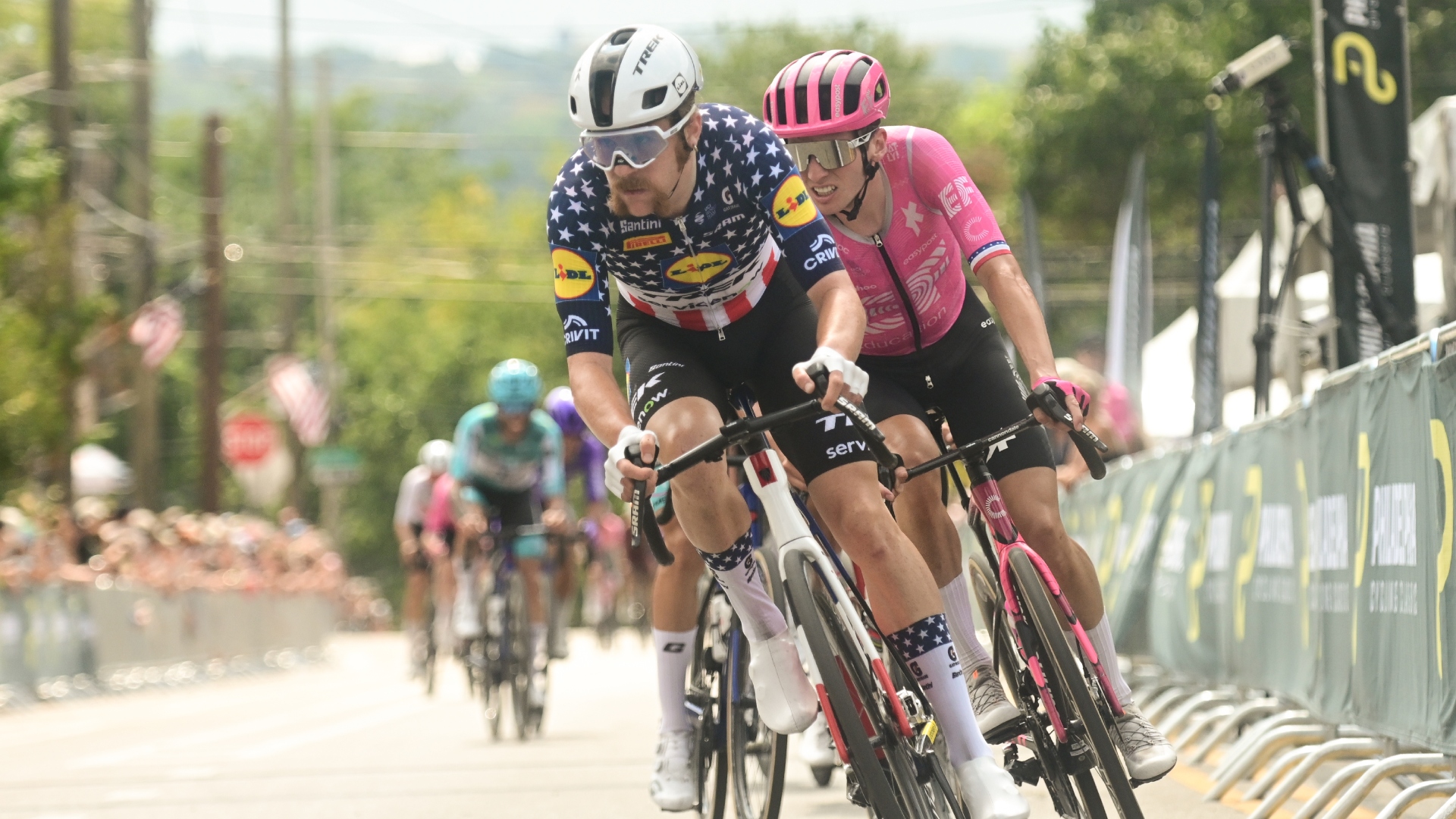 Quinn Simmons at the 2026 Philadelphia Cycling Classic