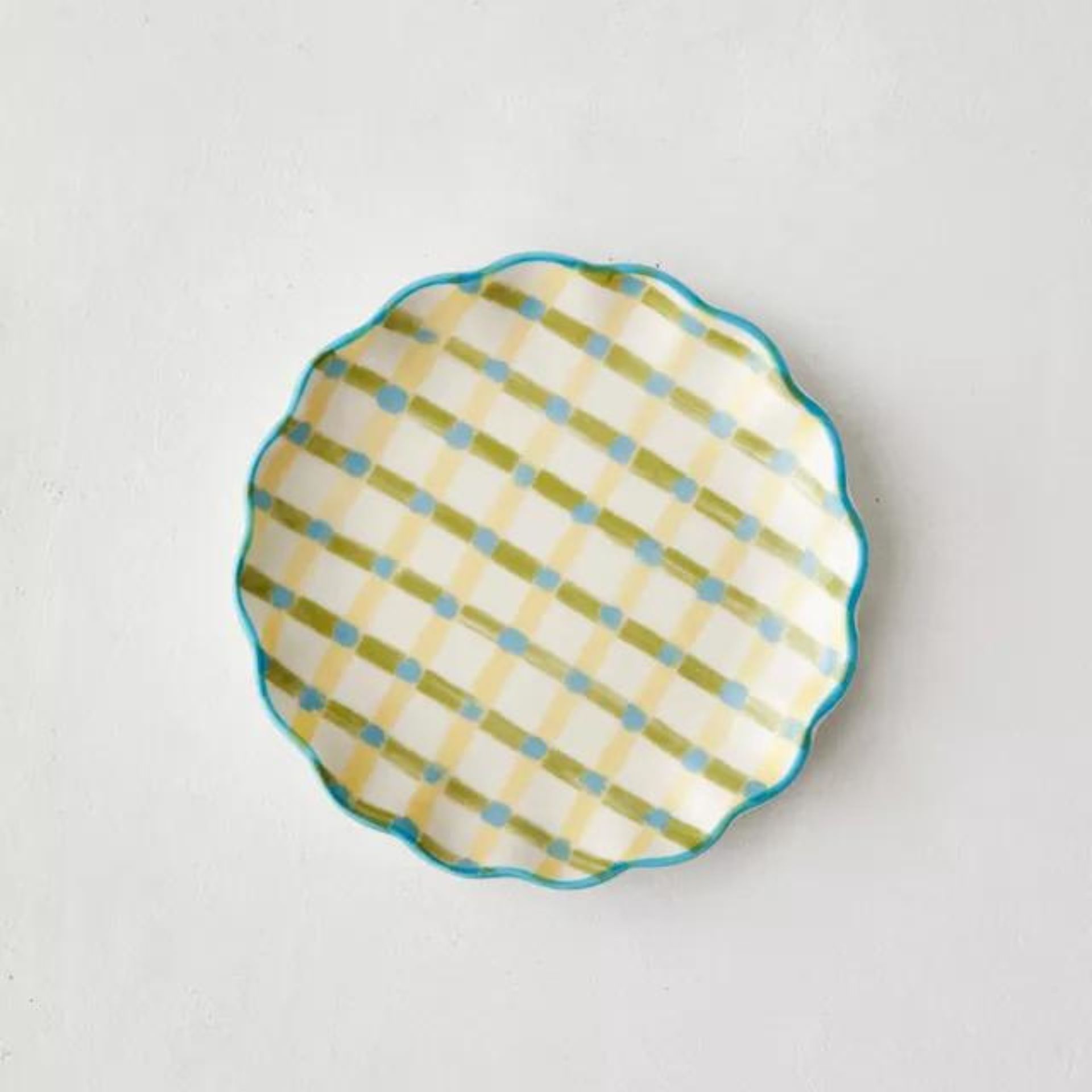 Mangkuk perhiasan kecil berwarna hijau