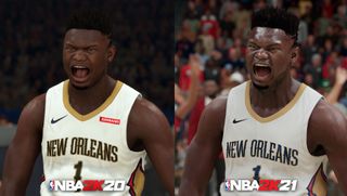 NBA 2K21 su PS5