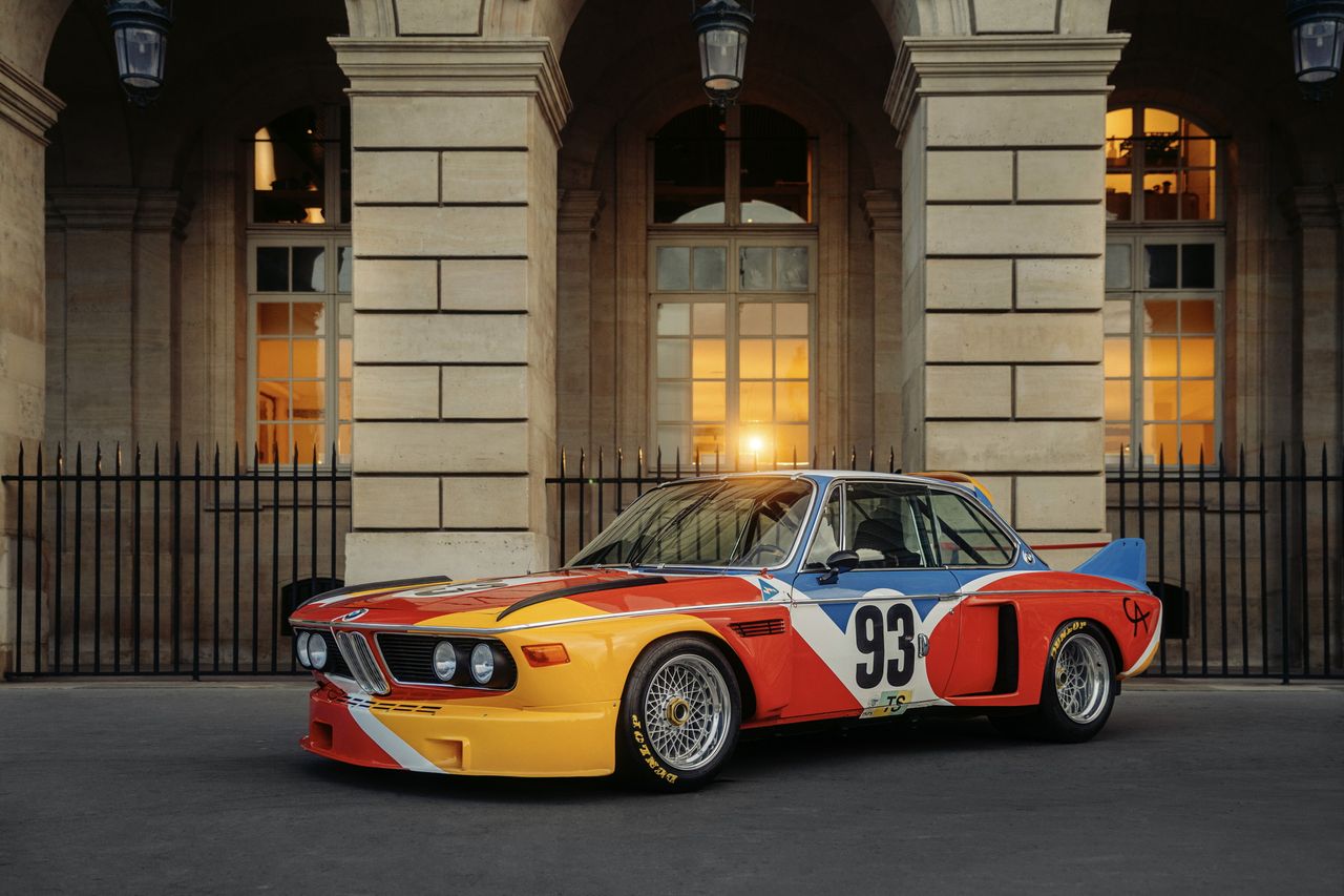 Calder's bright red, orange, blue and white 1975 3.0