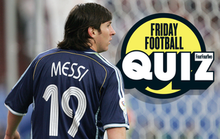 Friday Football Quiz featuring Lionel Messi