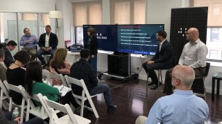 Avoiding situations where tech falls into disuse was a focal point of discussions at Oblong’s offices on Tuesday afternoon, during day two of IMCCA’s Collaboration Week New York. 