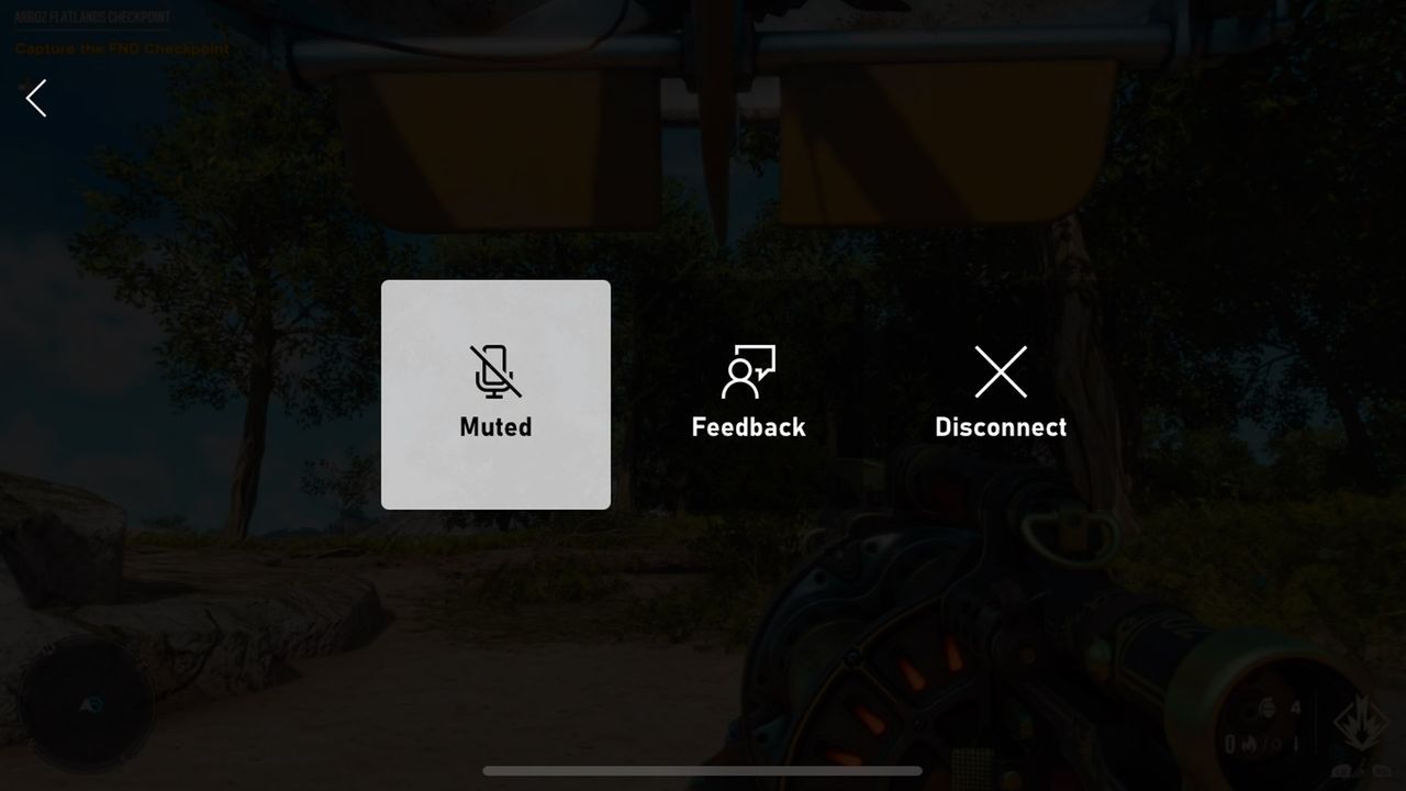 A screenshot of the Xbox menu