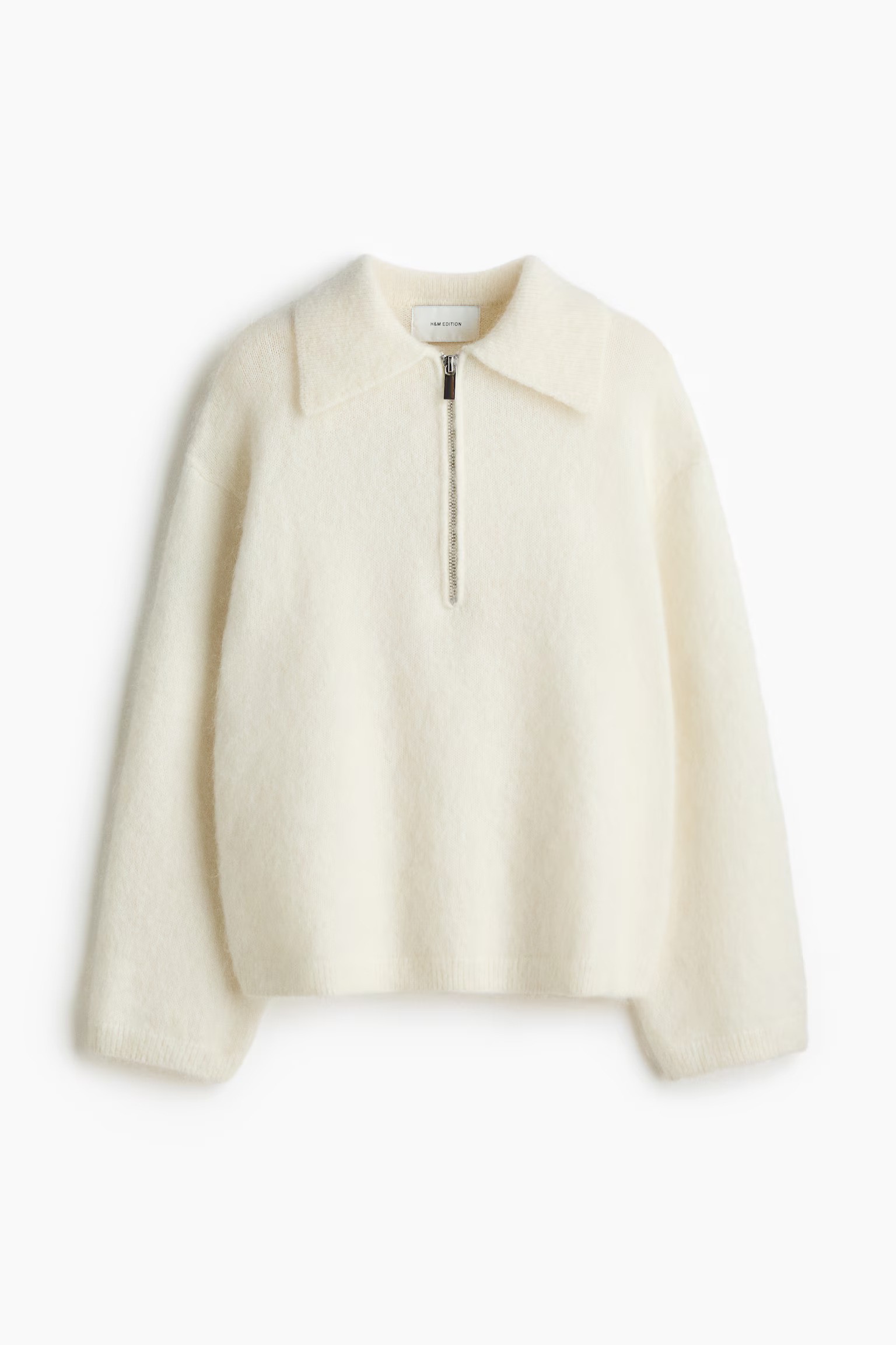 H&amp;amp;M, Mohair-Blend Zip-Top Jumper