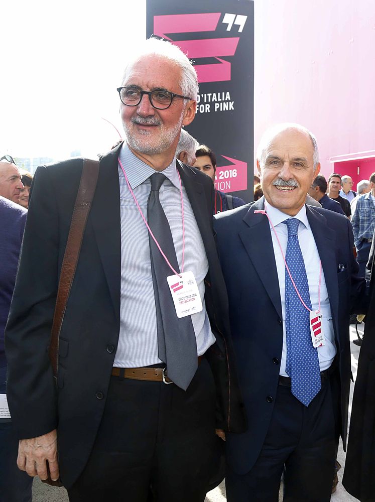 Brian Cookson and Renato Di Rocco