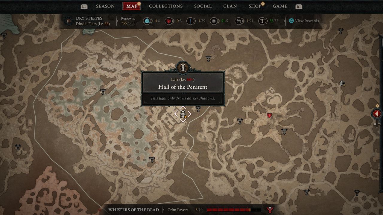 Diablo 4 Living Steel - Hall of the Penitent