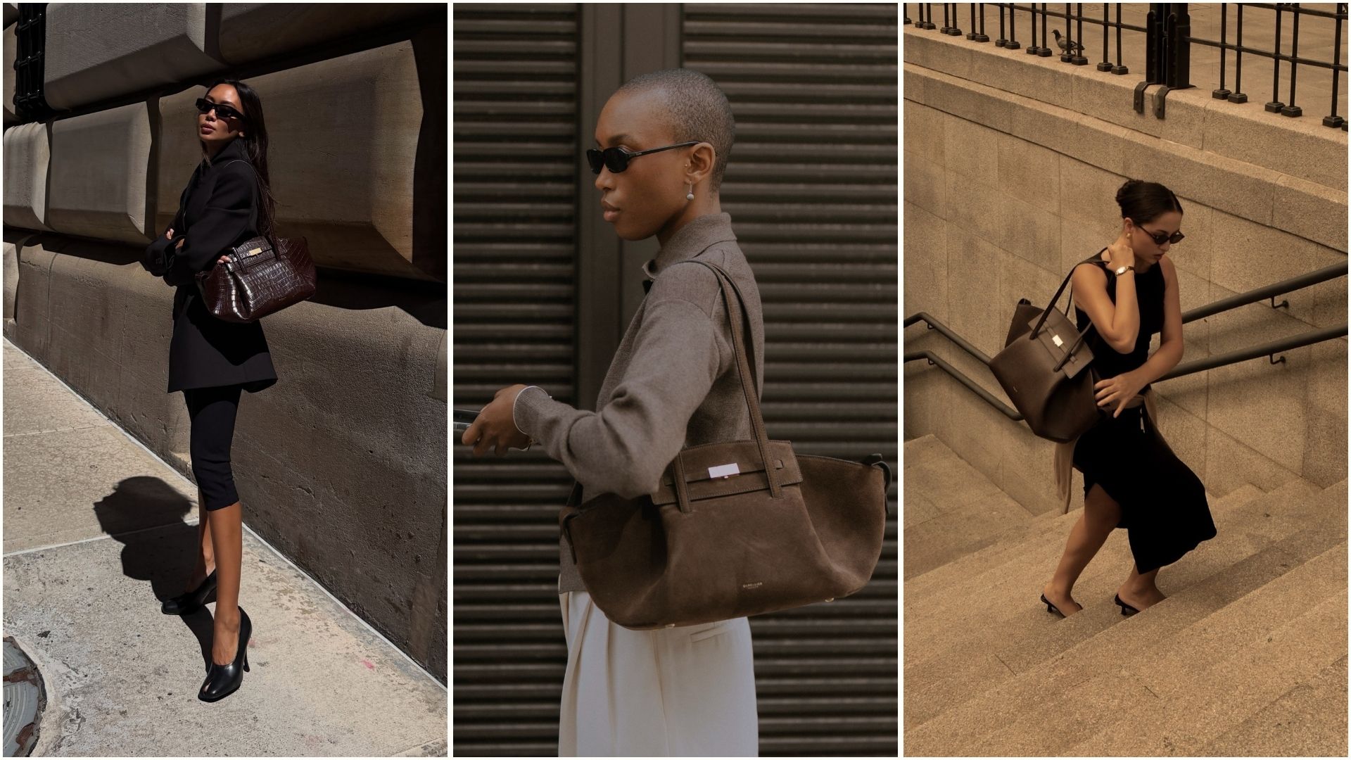 Three Brooklyn DeMellier bags