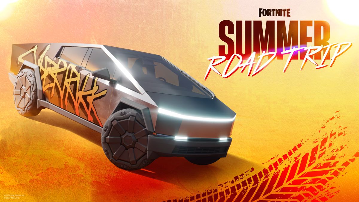 Fortnite Summer Road Trip: How to get the Cybertruck | GamesRadar+