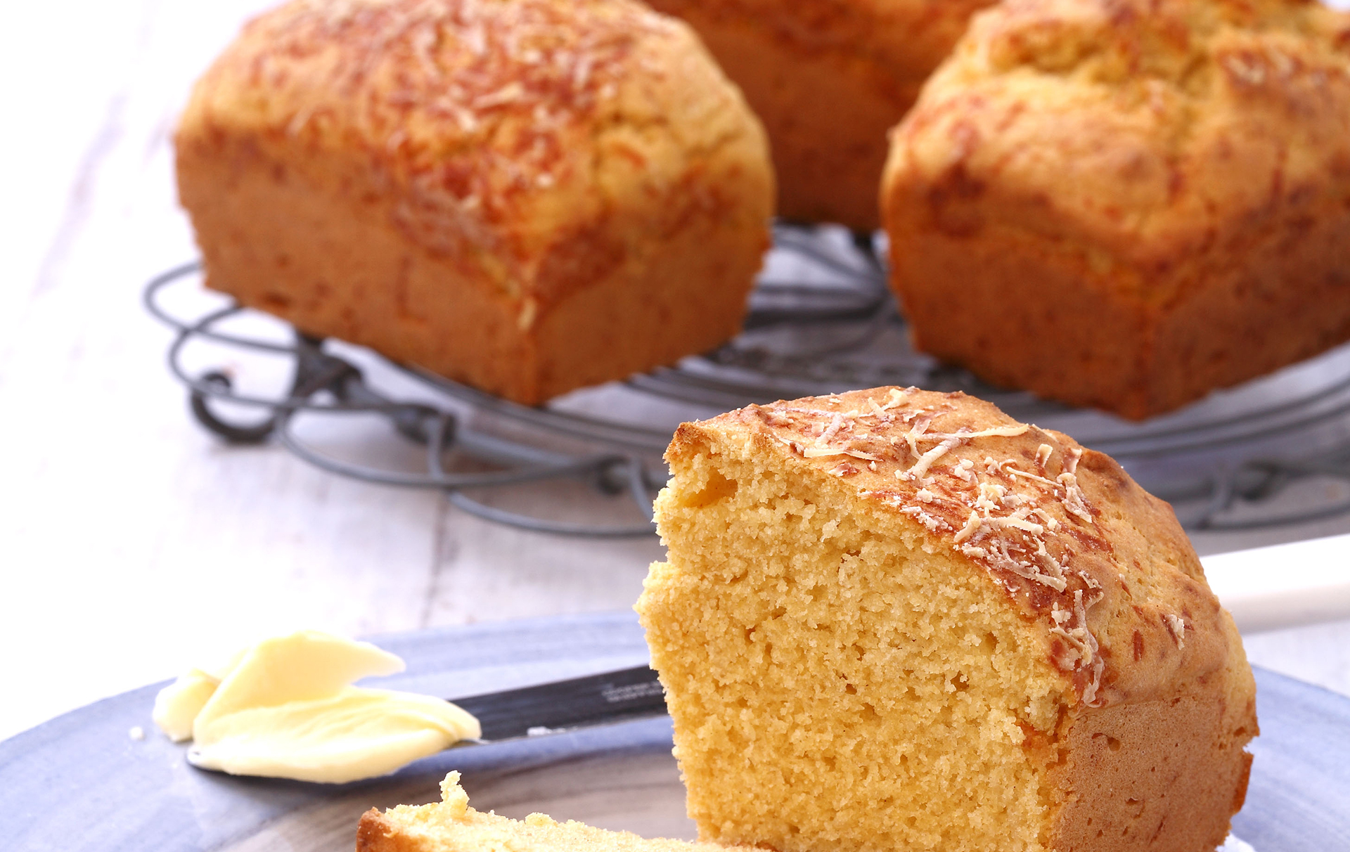 Mini Loaf Cornbread - Seaside Recipes Easy Cornbread Recipe