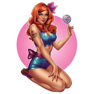 Pin up art: final