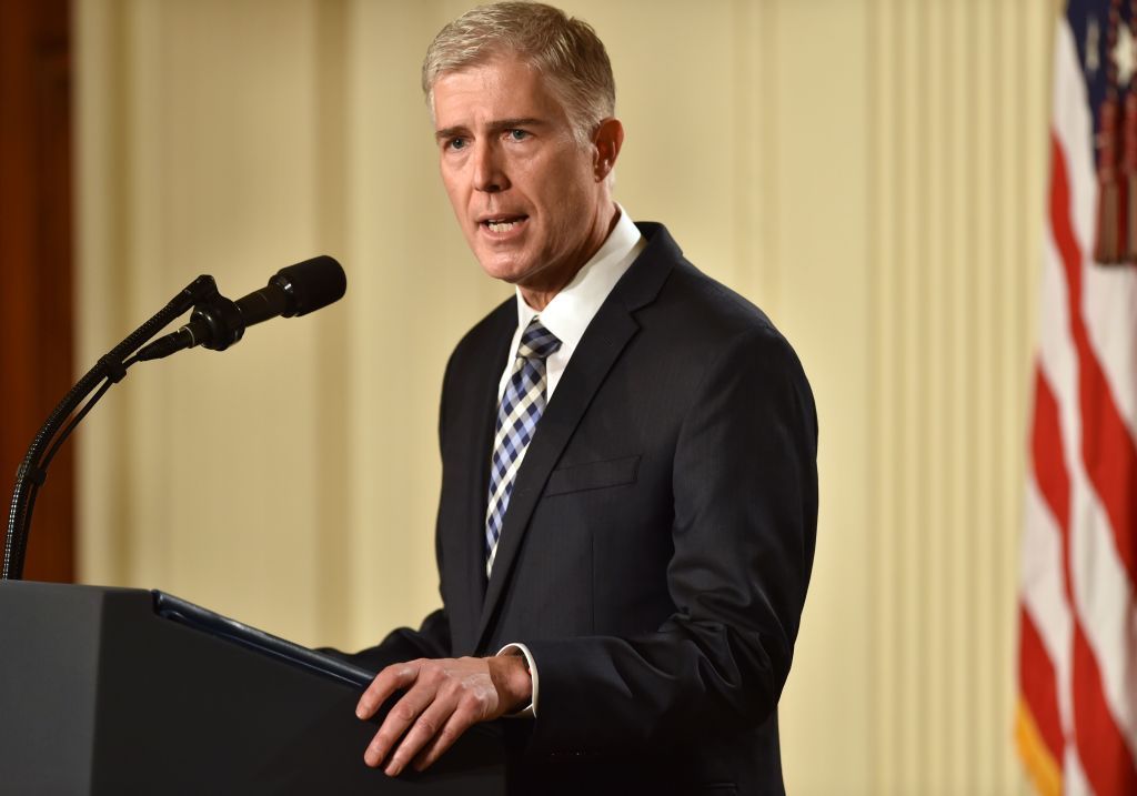 Judge Neil Gorsuch.