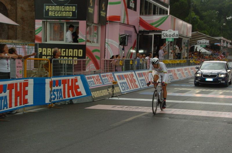 Ignatas Konovalovas won the final day 2009 time trial