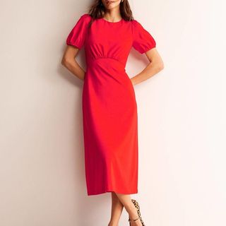 Red dress from Boden