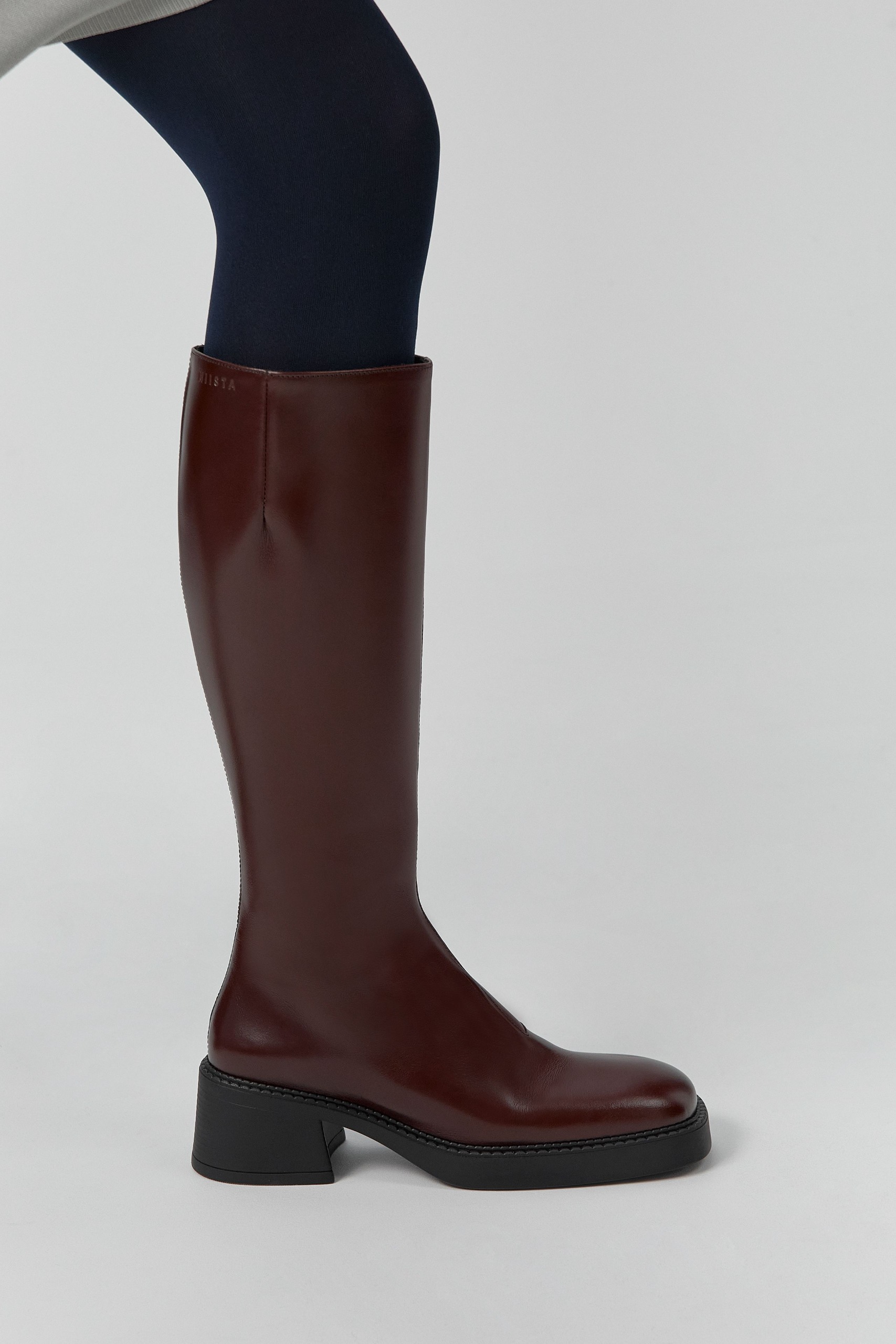 Miista, Yumi Boots Chestnut Leather